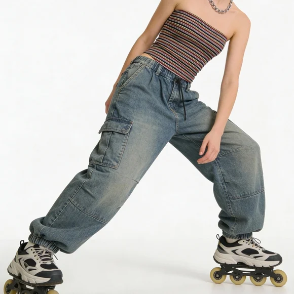 Colorful Striped Tube Top - Picture 1 of 3